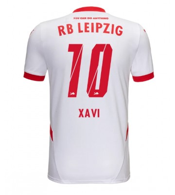 RB Leipzig Xavi Simons #10 Primera Equipación 2024-25 Manga Corta